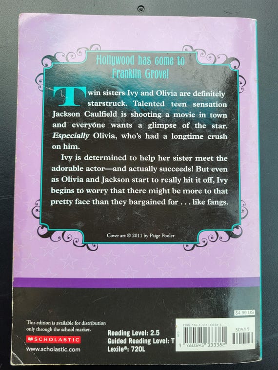 My Sister the Vampire - Take Two Book. by Sienna Mercer - First