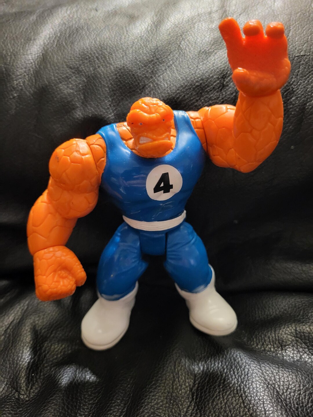 Fantastic 4 - the Thing - 1996 Rock Breaking Action Figure - Etsy