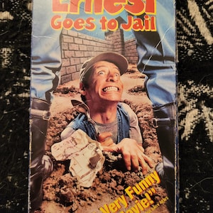 Ernest Goes To Jail VHS Jim Varney