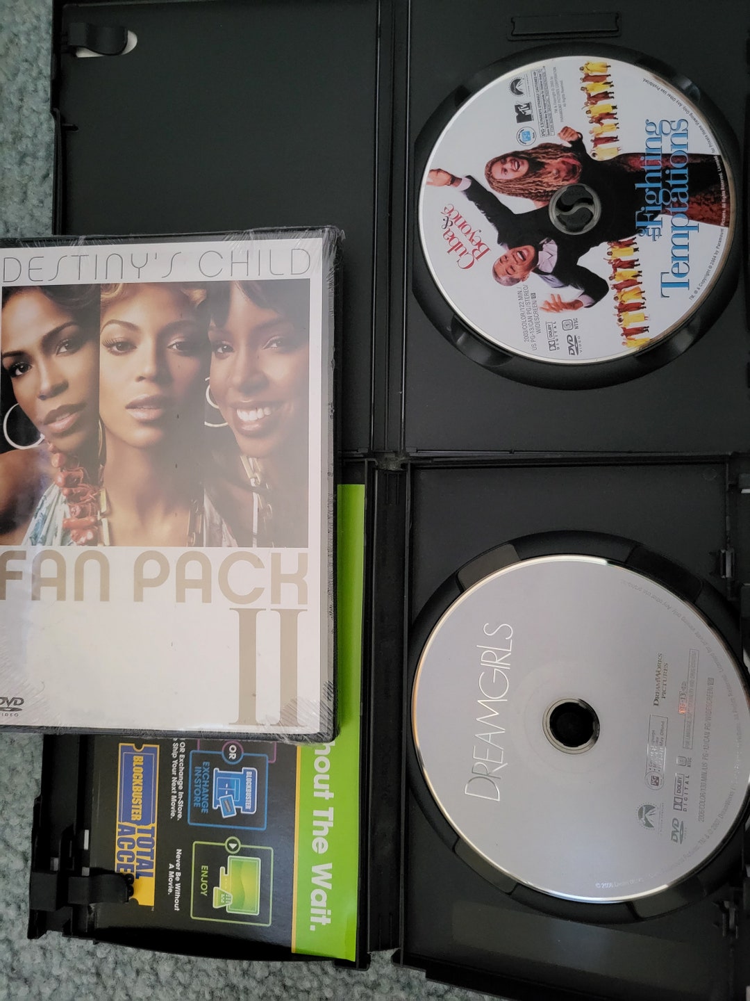 Beyonce Collection Dvds Destiny's Child Fan Pack II Unopened/new ...