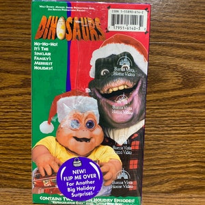 Vakantie-afleveringen dinosaurussen Halloween Christmas VHS Disney en Jim Henson