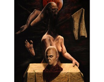 Baphomet Fine Art Print - Jungian Shadow Integration