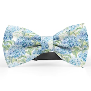 Bow tie for men, Pocket Square, Kids Bowtie, Toddler Bow Ties, Bowties for him, Novelty and Neckwear Bow Tie (Hydrangea Flower)