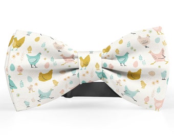 Bow tie for men, Kids Bowtie, Toddler Bow Ties, Bowties for him, Fashion Bowtie for men, Novelty And Fun Neckwear Bow Tie (Chicken And Egg)