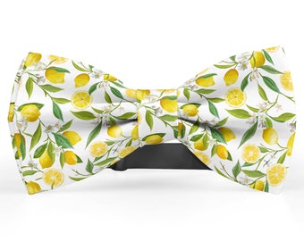 Bow tie for men, Kids Bowtie, Toddler Bow Ties, Bowties for him, Fashion Bowtie for men, Novelty And Fun Neckwear Bow Tie (Lemon Fruit)