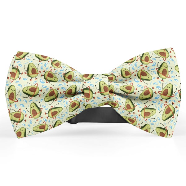 Bow tie for men, Kids Bowtie, Toddler Bow Ties, Bowties for him, Fashion Bowtie for men, Novelty And Neckwear Bow Tie (Avocado Hula Hoop)