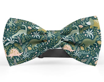 Bow tie for men, Kids Bowtie, Toddler Bow Ties, Bowties for him, Fashion Bowtie for men, Novelty And Fun Neckwear Bow Tie (Kid Dinosaur)