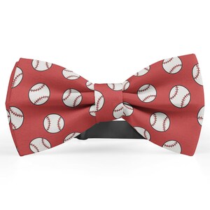 Bow tie for men, Pocket Square, Kids Bowtie, Toddler Bow Ties, Bowties for him, Novelty and Neckwear Bow Tie (Baseball)