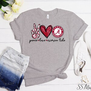 Peace Love Crimson Tide