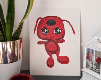 Custom toy painting,Personalized baby gift,Personalized gift,Unique Custom Baby Gift,Nursery decor,Custom portrait,Photo to Painting