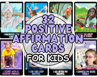 Affirmations pour enfants à imprimer, Cartes pour enfants, Affirmations pour la classe, Affirmations pour la classe