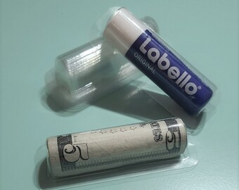 Lip Balm Holder, Cash Gift Money Holder, Lip Balm Blister Pouch, Shaker Card Pouch + Blank Card - Creative Way to Gift Cash!