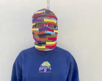 Paradise Summer /Crochet Ski Mask/ Knit Ski Mask / Balaclava/ Kanye Mask / Masion Margiela Mask