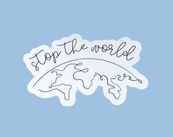 Come From Away Sticker | Stop The World | Broadway Musical Sticker