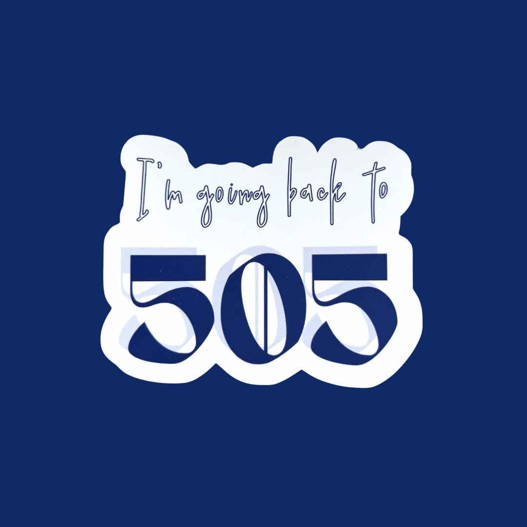 505 Off Sticker 505 Sticker | 2000s Rock Sticker - Etsy