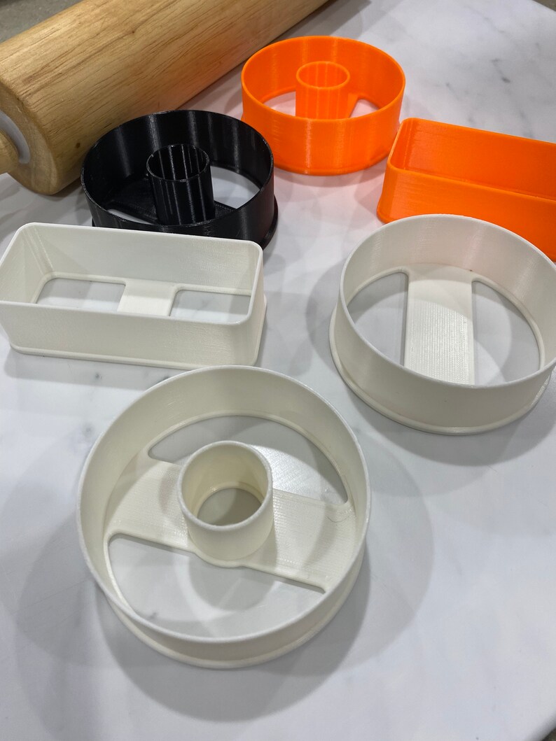Donut Cutter 3 Piece Set 3D Printed Pastry Cutter and Etsy
