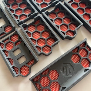 Voron Meshed Skirt Mod, Compatible with 2.4 and Tridents Printers, Printed in ABS