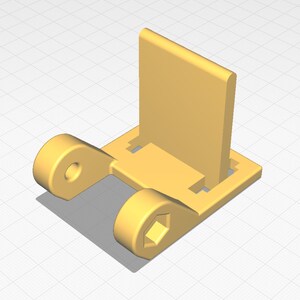 Descarga digital: soporte para transductor de doble haz Garmin para kayaks compatibles con sondas de pesca Hobie, archivo imprimible