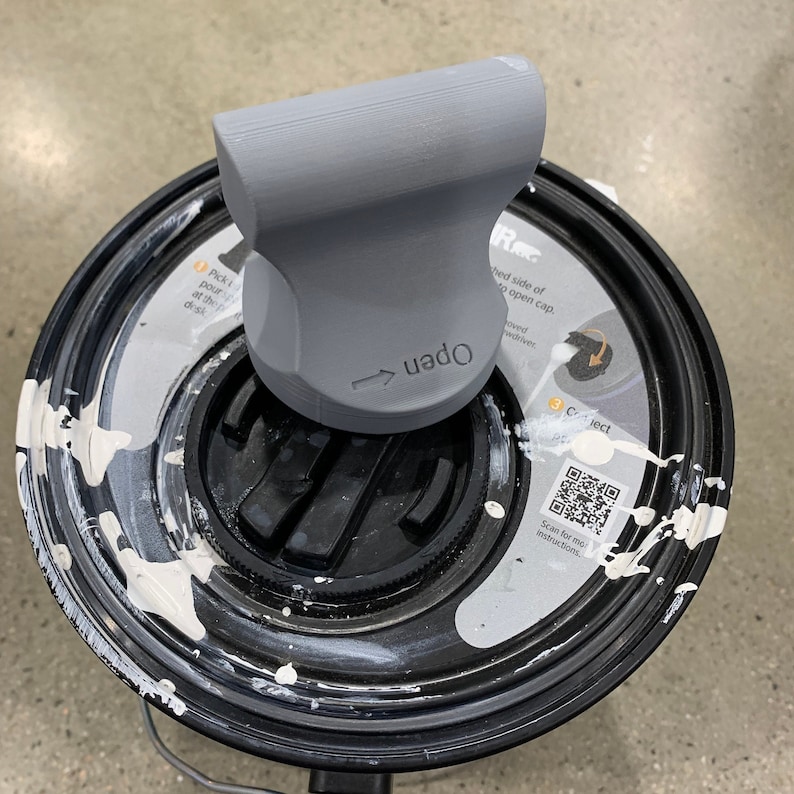 BEHR Simple Pour Paint Lid Easy Ergonomic Opener Etsy