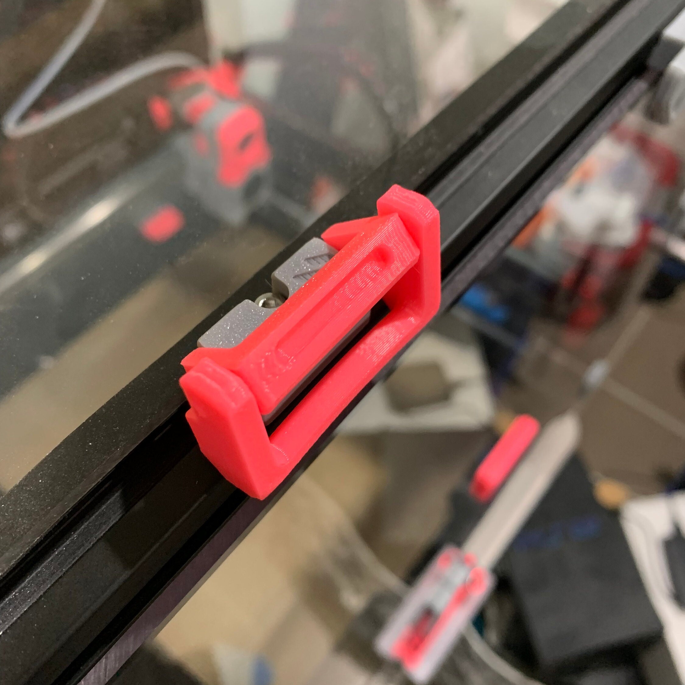 8 Voron 3D Printer Snap Latch Panel Clips for 2020 Extrusions, Mod