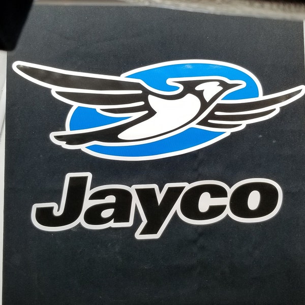 Jayco Decal (Set of 2) RV Trailer Camper Replacement Graphic Sticker Logo 13"