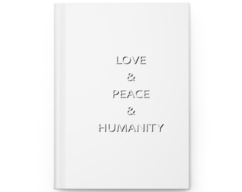 Love Hardcover Journal Matte