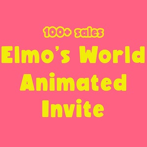 Animated Birthday invitation, birthday party invite, invitation video