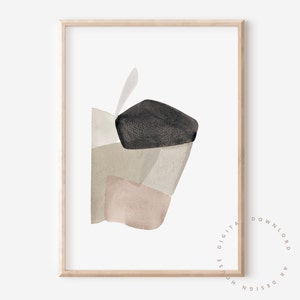 Apple Wall Art, Japandi Wall Art, Dusty Pink Decor, Farmhouse Kitchen decor, Blush Pink Wall Art, Neutral Color Preppy Wall Art