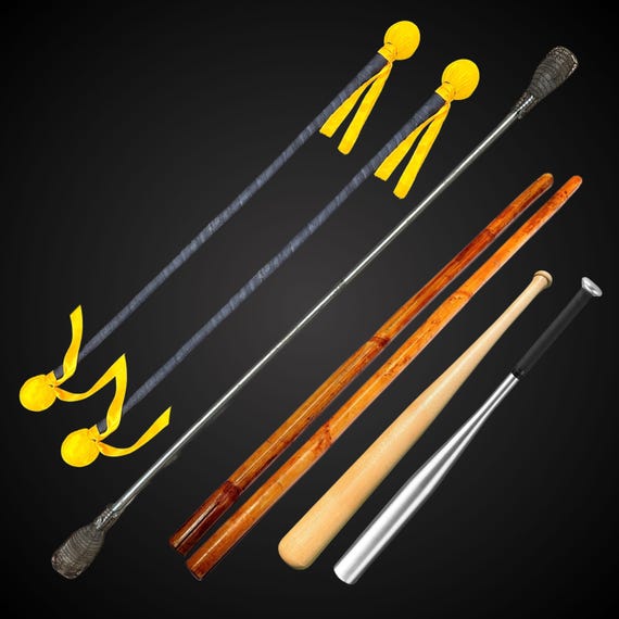 Gatka Stick Set of 7 items, Sikh gatka accessory, Sikh Martial Art tools, Sikh Gift items