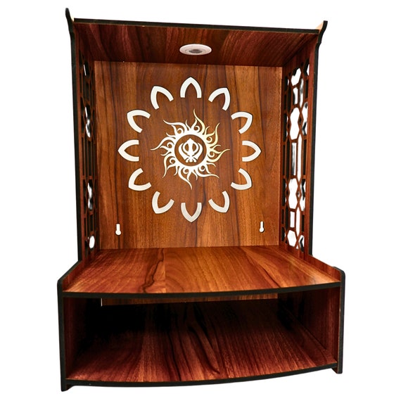Wooden Sikh Temple, Jot Stand, Home Decor, Sikh Gift Items,
