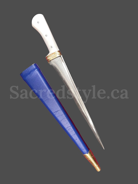 Hand Made Sarbloh Khanjar, Pesh Kabz, Sikh Kakar, Kukri, Kakkar, Sikh Gift Items