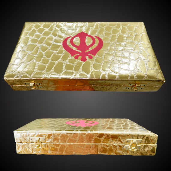 Gutka Sahib Box, Khanda, Gurbani, Gutka Saab cover, Sikhism, Sikh Items,