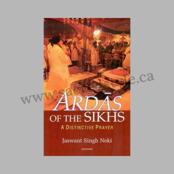 Ardas of the Sikh Book In English, The Sikh Prayer Book, Sikh Gift, Sikh Books,