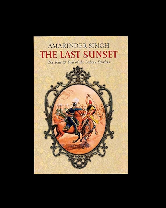 The Last Sunset Book in English, Sikh Education books, Sikh History Book