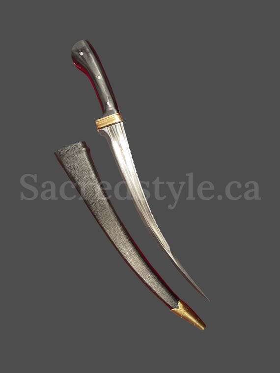 Hand Made Sarbloh Khanjar, Pesh Kabz, Sikh Kakar, Kukri, Kakkar, Sikh Gift Items