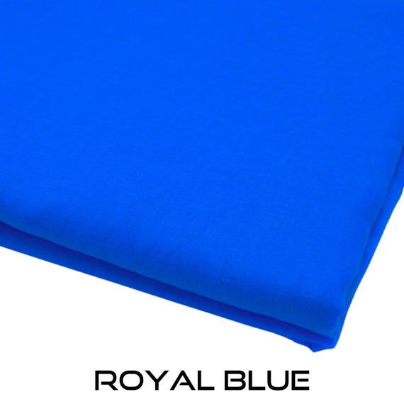 Royal Blue Voile Sikh Turban, Pure Cotton Dastar