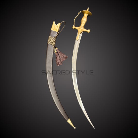 Big Kirpan, Personalize Engraved  Sikh Kirpan made of Sarbloh with Brass Handle, Sikh kakar, 3 foot Tega, Sikh Kakkar, Sikh Items,
