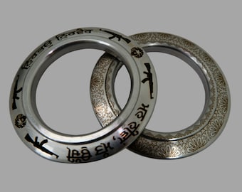 Kada, sarabhloh Heavy Kara, Nirbhau Nirvair, Sikh Karah, Sikh Kakar, Kakkar, Sikh Items,