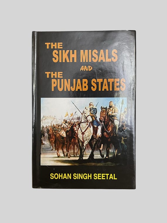The Sikh Misals and The Punjab State Book in English, Sikh Education books, Sikh History Book,
