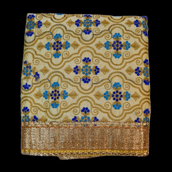 Sundar Rumala saab, Guru Granth Sahib Ji Rumala Sahib Double Set with 2 Palkan with lining, Sikh Accessories, Sikh Items,