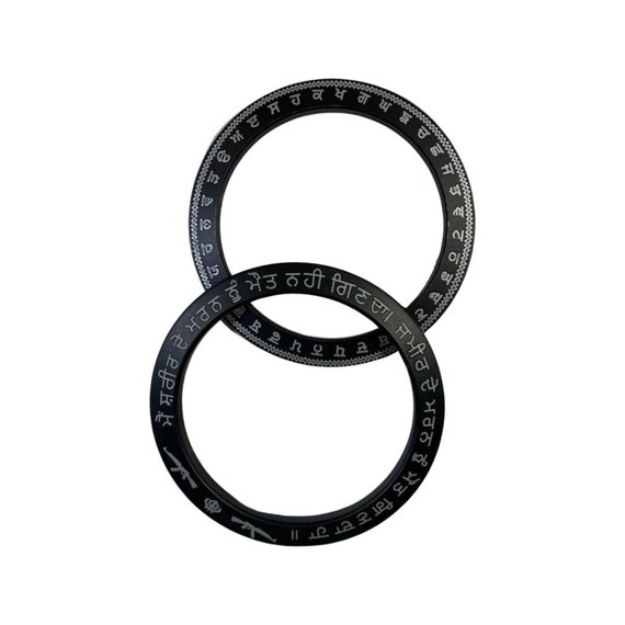 Kada, Designed kara, Sikh kakar, Kakkar, Punjabi karah, Sant Jarnail Singh ji, iron Bracelet, Sikh Items,