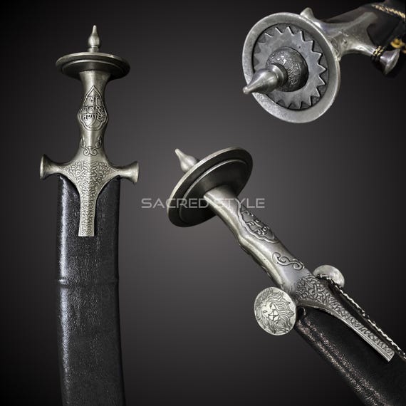 Sikh Tega, Sarbloh Sikh Kipran 3 foot, Sri Akal Ji Sahaye, Sikh Kakar, Sikh Kakkar, Sikh Shastar, Sikh Gift Items,