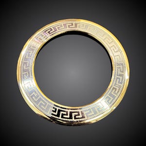 Kada, Engraved, Gold And Silver Color, Sikh Kakar, Punjabi Karah, iron bracelet, Kara engraved.