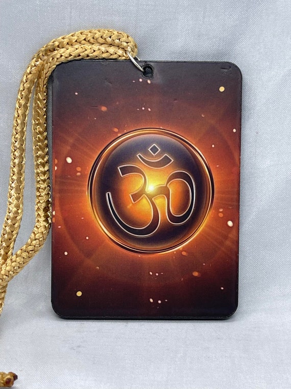 Om Car Hanging, Hindu Car Decor, Om Ornament, Hindu gift items,