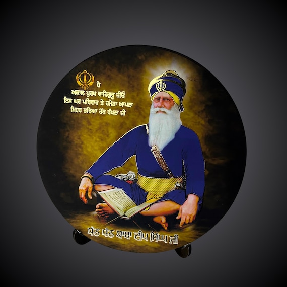 Baba Deep Singh Ji Table Top, Sikh Home decor, Sikh Gift Items,