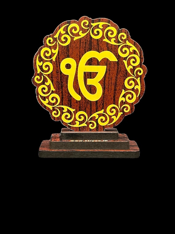 Ek Onkar, Car dashboard idol, Car dashboard accessories, Car decor, Sikh Gift tems.