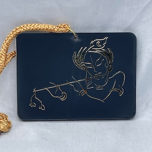 Siri Krishan ji, Radhe Radhe, Car Hanging, Car Decor, Hindu Gift items,