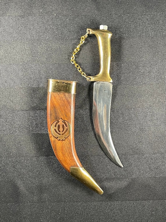 Kirpan, Sikh kakar, Wood Kukri, Sikh Kakkar, Punjabi, Sikh items,