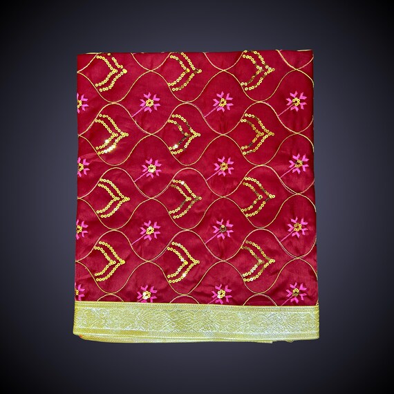 Rumala saab, Guru Granth Sahib Ji Rumala Sahib Double Set with 2 Palkan with lining, Sikh Accessories, Sikh Items,