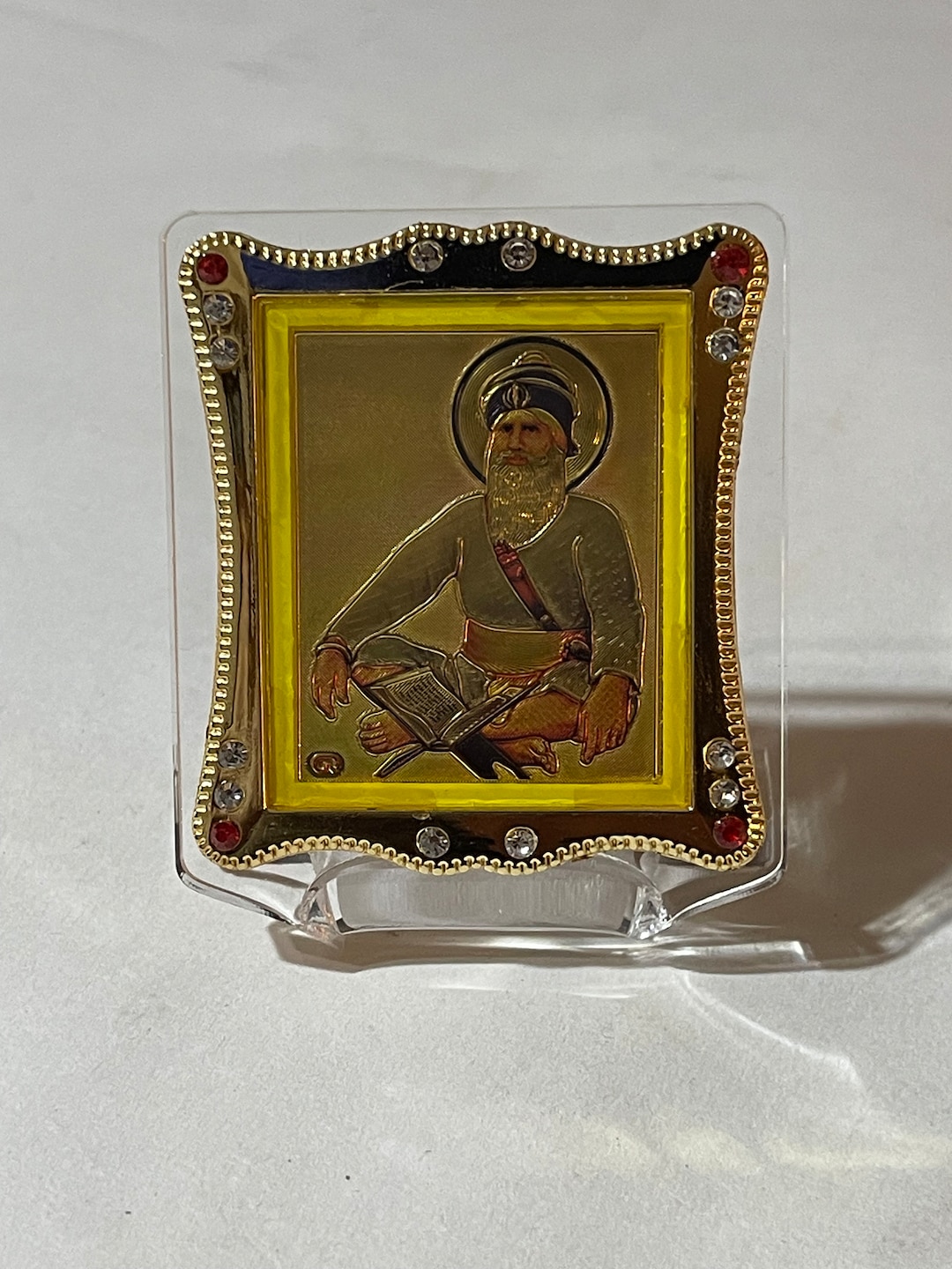 Baba Deep Singh Ji, Sikh Gurus Car Dashboard Idols, Car Accessories